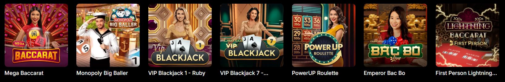 Live-Spiele bei VulkanSpiele – Roulette, Blackjack, Baccarat und Game Shows